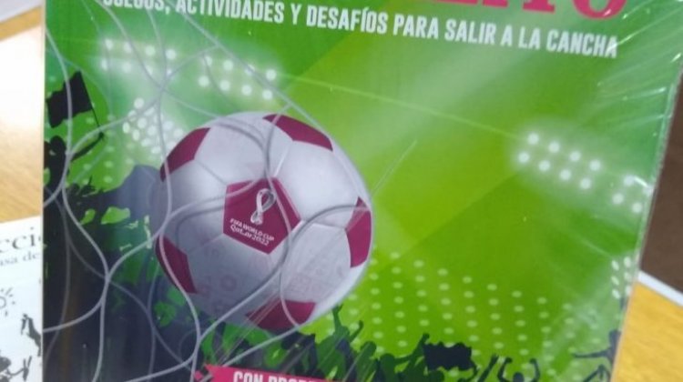 Un libro sobre el Mundial de Qatar para los niños