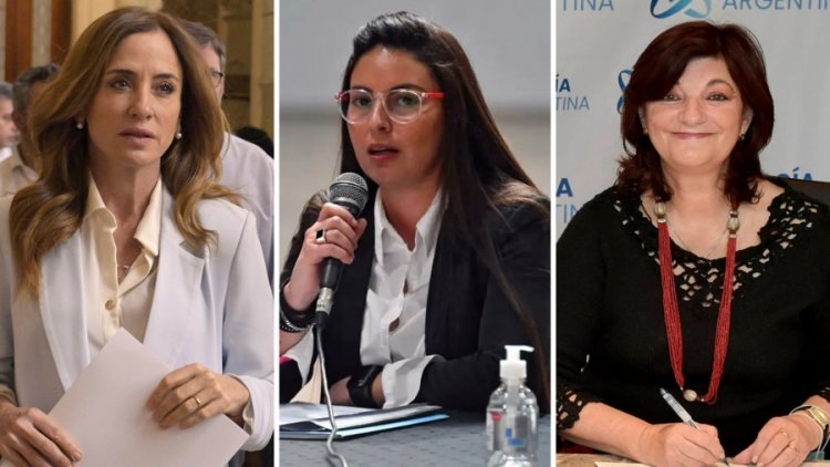 LAS NUEVAS MINISTRAS DEL GABINETE. Tolosa Paz a Desarrollo Social; Mazzina a Mujeres y Kelly Olmos a Trabajo