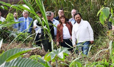 GOBERNADOR DEL PJ  RESPALDA ALAMBRAR LA FRONTERA CON  BOLIVIA