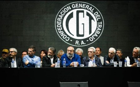 LOS "GORDOS" DE LA CGT  DEFINEN FECHA DEL TERCER PARO GENERAL  CONTRA MILEI