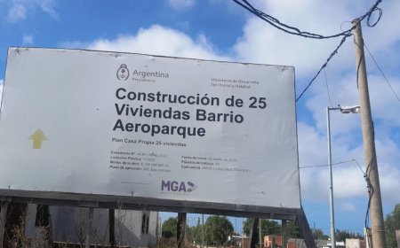 MIRAMAR :  ADJUDICARON UN PLAN DE 25 VIVIENDAS, PERO EN EL LUGAR SOLO HAY 23 .
