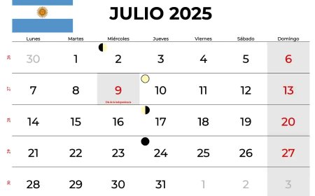 NO HABRÁ FIN DE SEMANA  A LARGO EL 9 DE JULIO