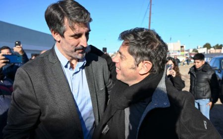 EN CAMPAÑA  KICILLOF  VISITÓ MIRAMAR