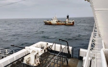 DENUNCIAN QUE LA FLOTA CHINA QUE OPERA EN EL ATLÁNTICO SUR  COMETE ACTOS DE ESCLAVITUD  Y  DEPREDACIÓN