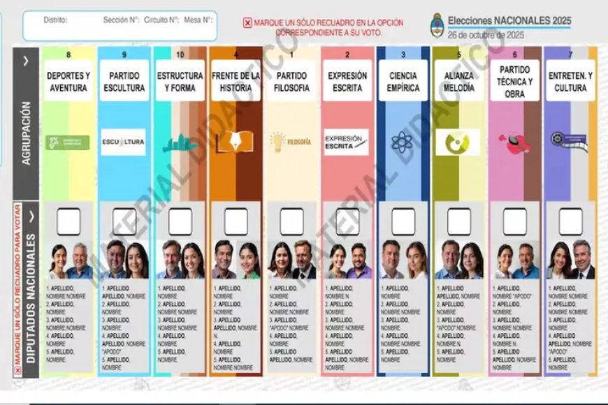 BOLETA ÚNICA DE PAPEL: QUÉ PASOS SEGUIR SI SE COMETE UN ERROR AL VOTAR
