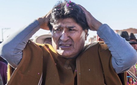 EVO MORALES DICE QUE MILEI LO QUIERE ELIMINAR