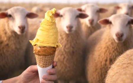 SON DE PEHUAJÓ Y ELABORAN HELADOS DE LECHE DE OVEJA