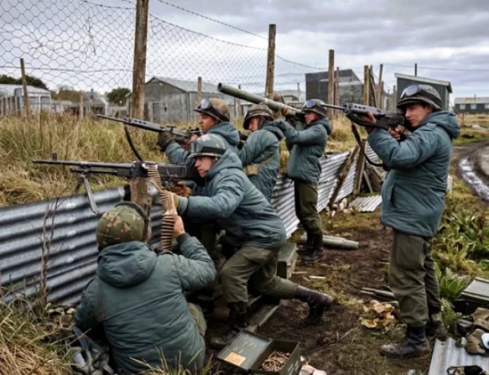 GUERRA DE MALVINAS:  FOTOS  DE LOS HÉROES RESTAURADAS A 44 AÑOS DEL CONFLICTO