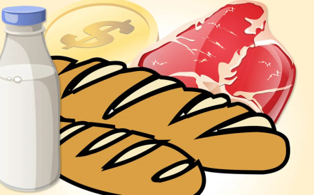 EL VERDADERO COSTO DE  CARNE, PAN Y LECHE