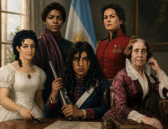 LA REVOLUCIÓN DE MAYO DE LA MANO DE LAS MUJERES DE LA PATRIA