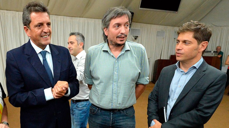 LA LEGISLATURA BONAERENSE ES EL RING DONDE AXEL, SERGIO Y MAXIMO MIDEN FUERZAS
