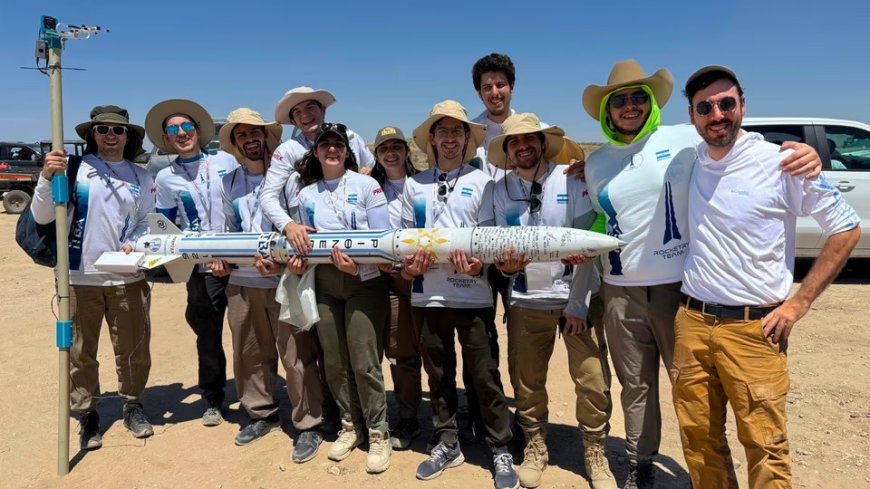 ESTUDIANTES ARGENTINOS DISEÑARON COHETE SUPERSÓNICO PARA COMPETIR EN EE.UU