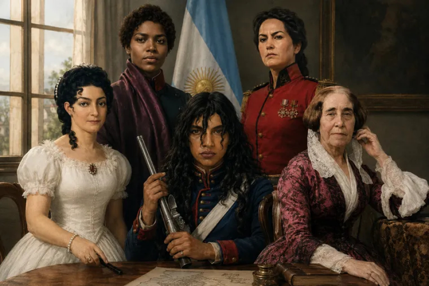 LA REVOLUCIÓN DE MAYO DE LA MANO DE LAS MUJERES DE LA PATRIA