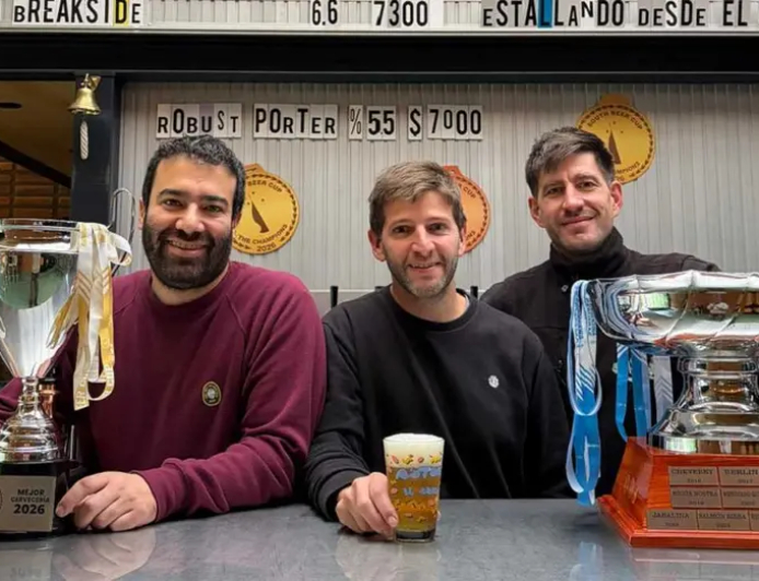 UNA CERVEZA ARTESANAL ARGENTINA SUBIÓ AL PODIO JUNTO A GIGANTES DE SUDAMÉRICA
