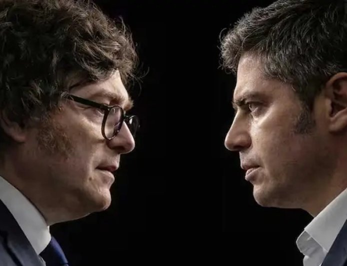ELECCIONES 2027: SEGÚN UNA NUEVA ENCUESTA MILEI SUPERA A KICILLOF EN LA MITAD DEL PAÍS