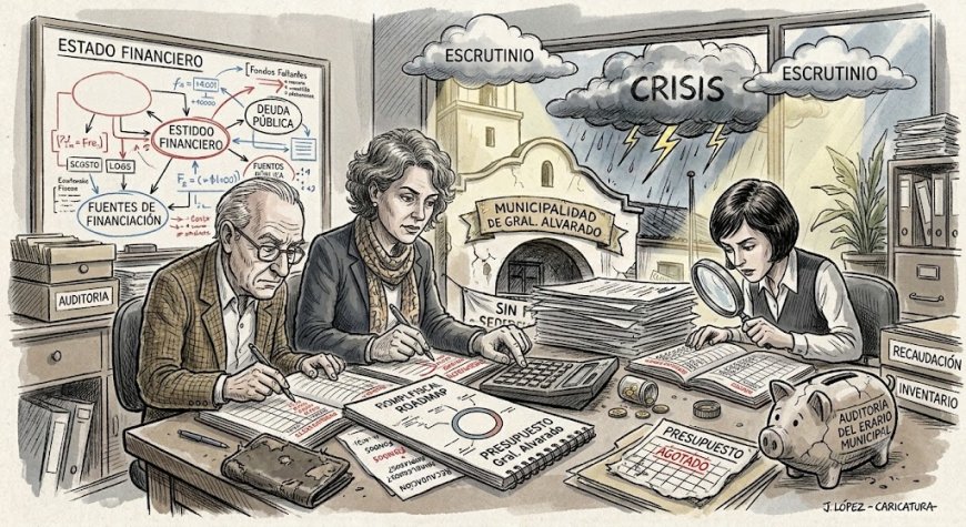 MIRAMAR: DÉFICIT , SUELDOS Y BAJA RECAUDACIÓN SON LAS CLAVES QUE PONEN  EN JAQUE AL MUNICIPIO