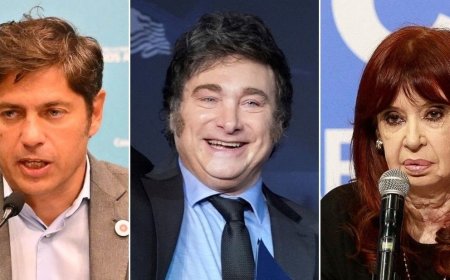 SEGÚN UNA ENCUESTA MILEI SE MANTIENE COMPETITIVO  Y KICILLOF  LE GANA A CFK
