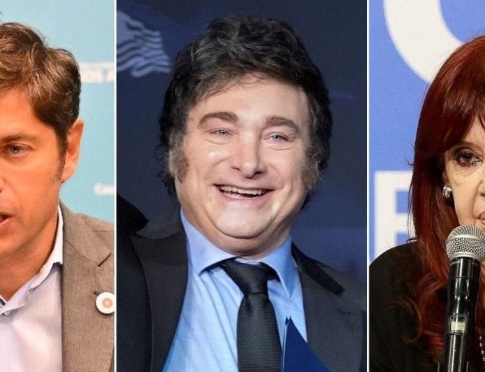 SEGÚN UNA ENCUESTA MILEI SE MANTIENE COMPETITIVO  Y KICILLOF  LE GANA A CFK