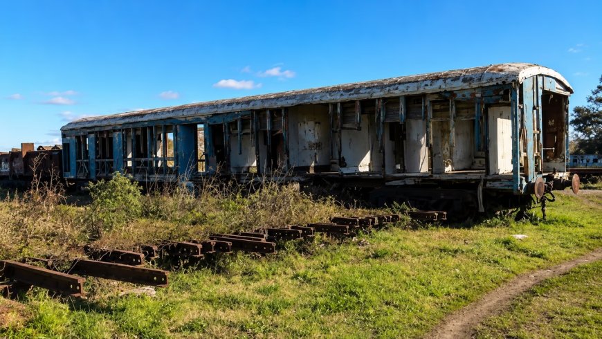 DÓNDE QUEDA Y CÓMO VISITAR EL CEMENTERIO DE TRENES MÁS GRANDES DEL PAÍS