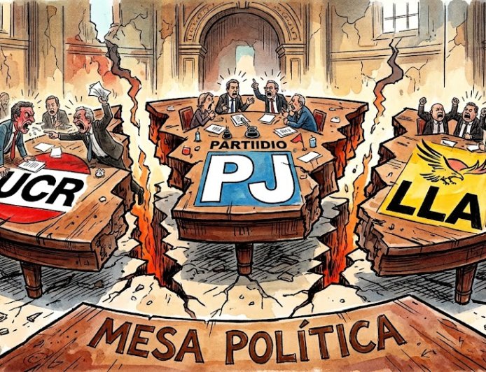 FUEGO CRUZADO: LA INTERNA COMPLICA A LAS TRES PRINCIPALES FUERZAS POLÍTICAS DEL PAÍS